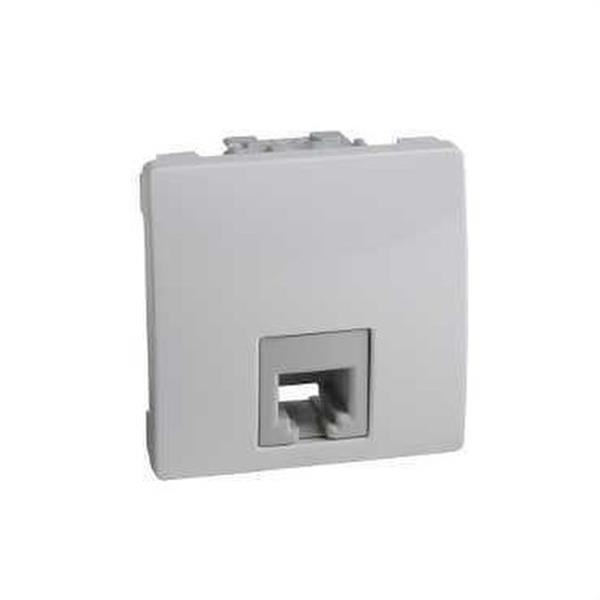 SCHNEIDER ELECTRIC U3.492.18 Toma RJ-11 4 contactos ancho serie ÚNICA blanco polar