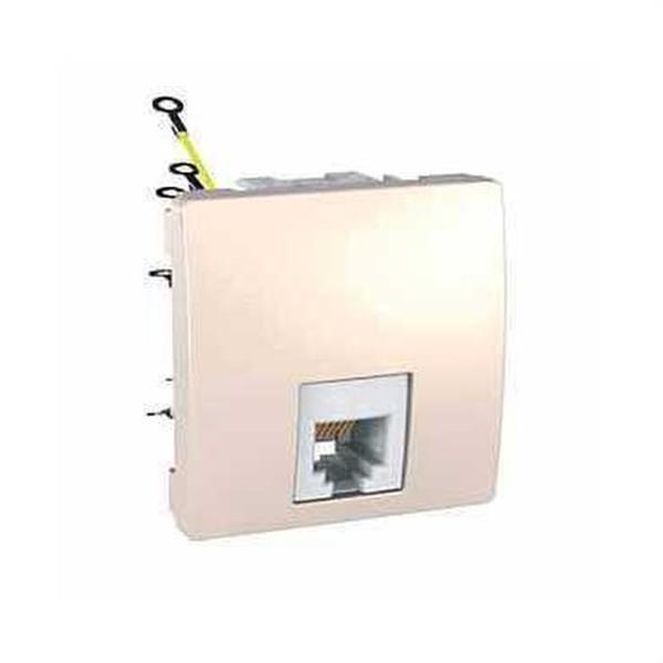 SCHNEIDER ELECTRIC U3.497.25 TOMA RJ-12 6 CONTACTOS ANCHO MARFIL SERIE UNICA