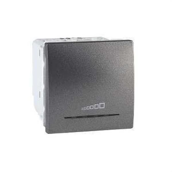 SCHNEIDER ELECTRIC U3.515.12 Interruptor regulador universal pulsación 20-350W/VA grafito