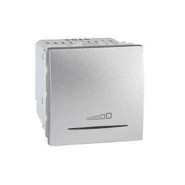 SCHNEIDER ELECTRIC U3.515.30 Interruptor regulador universal pulsación 20-350W/VA aluminio