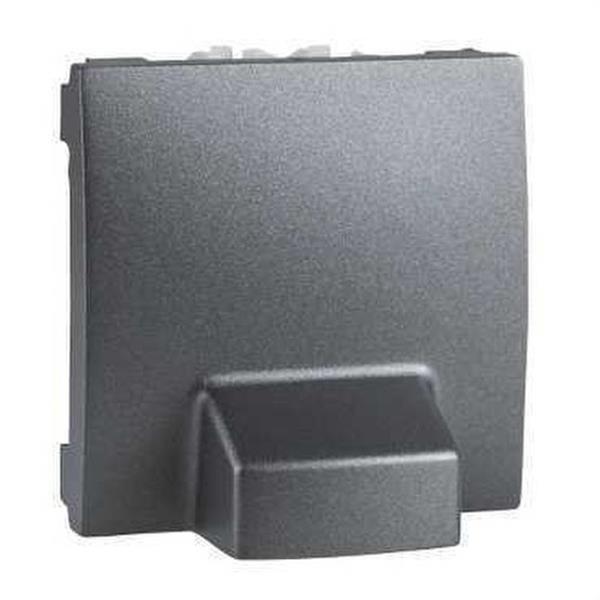 SCHNEIDER ELECTRIC U3.862.12 SALIDA CABLE 16A ANCHO SERIE UNICA TOP GRAFITO