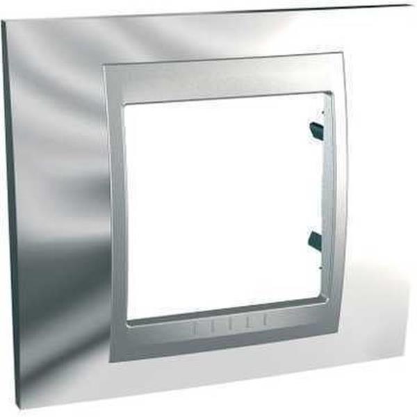 SCHNEIDER ELECTRIC U66.002.010 Marco Unica Top con 1 elemento cromo