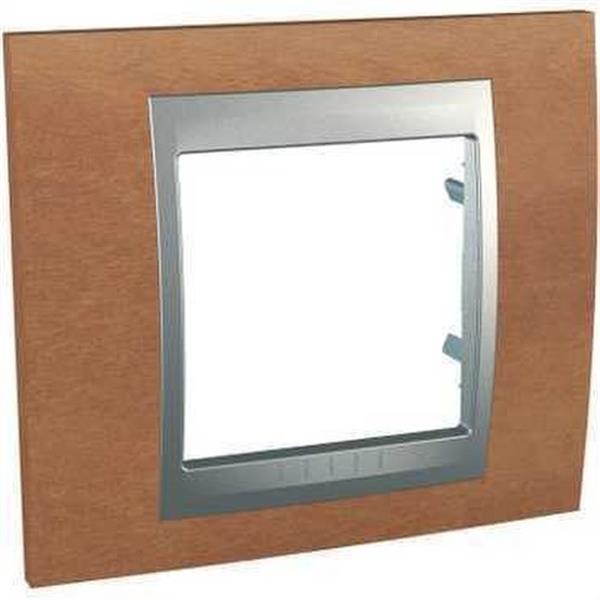 SCHNEIDER ELECTRIC U66.002.0M2 Marco Unica Top con 1 elemento cerezo