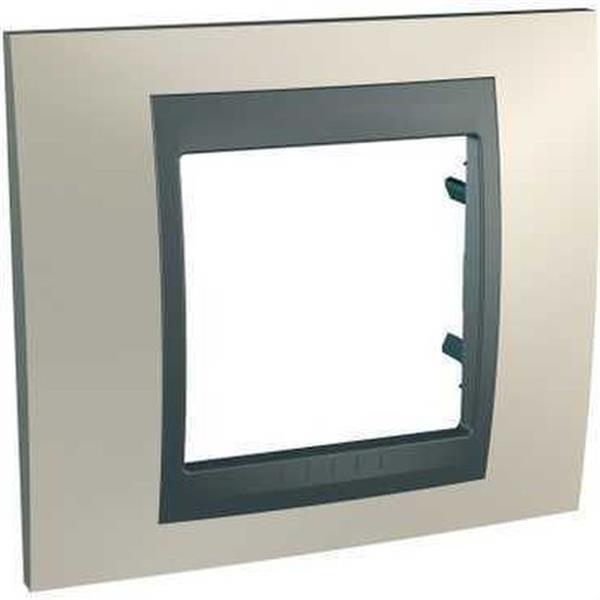 SCHNEIDER ELECTRIC U66.002.295 Marco Unica Top con 1 elemento titanio opal grafito