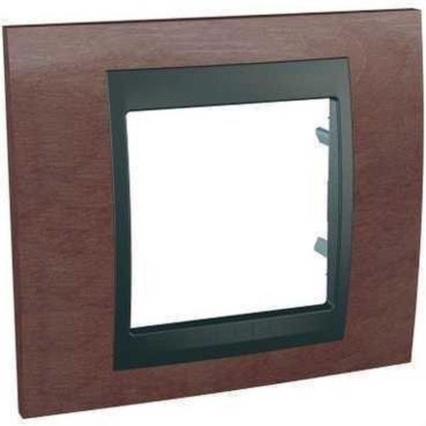 SCHNEIDER ELECTRIC U66.002.2M4 Marco Unica Top con 1 elemento tabaco grafito