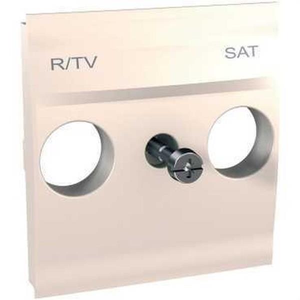 SCHNEIDER ELECTRIC U9.441.25 *CARATULA TOMA R-TV/SAT MARFIL SERIE ÚNICA
