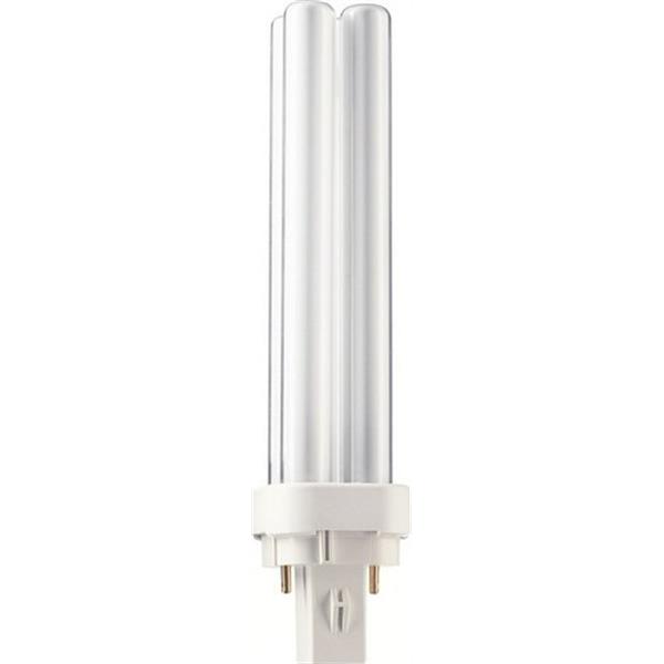 PHILIPS 62091070 *Lámpara PL-C 18W/830 G24d2 2 PAT. 3000K
