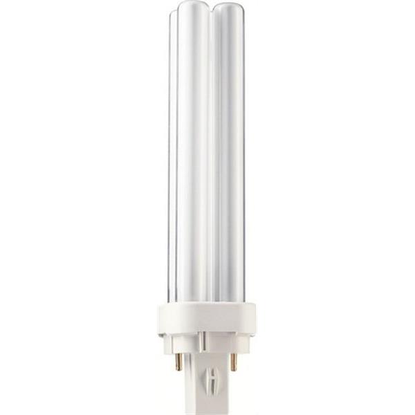 PHILIPS 63527370 Lámpara PL-C 18W/865 G24d2 2 PAT. 6500K