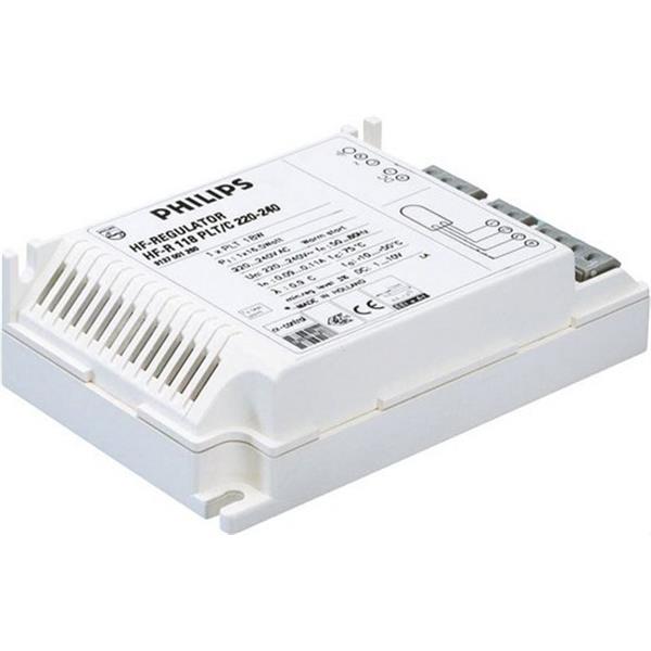 PHILIPS 80972500 Balasto HF-R 1-10V 2xPL-/C/TEII 26/32/42W