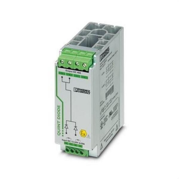 PHOENIX CONTACT 2320157 Módulo de diodos de carril QUINT-DIODE/12-24DC/2X20/1X40