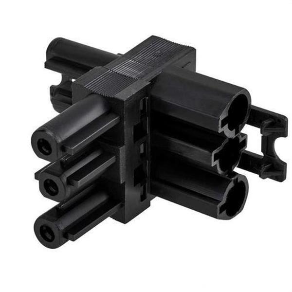 SIMON CR311120110001/14 Pieza T de derivación 3P 1 entrada 2 salidas con cierres