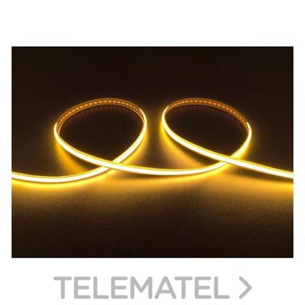 QUOLED 00724-12W-CL3 TIRA COB CORTE LIBRE 24V 12W IP20 2700K LUZ CÁLIDA 5M
