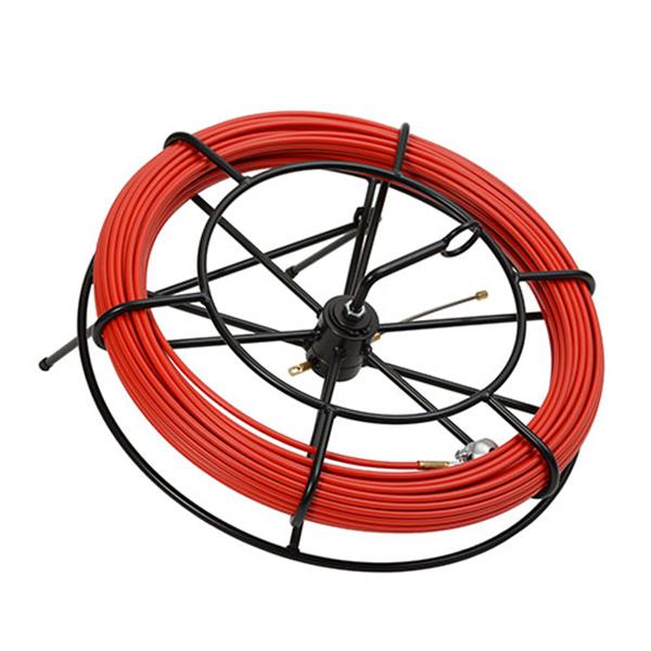 ANGUILA 20602050 Pasacables acero / nylon 6mm 50m H450 rojo