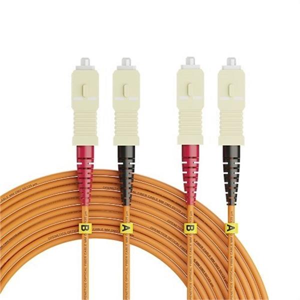 OPENETICS 4920 Latiguillo bifibra OPENETICS multimodo OM2, SC-SC 50/125 µm pulido PC, de 2 m