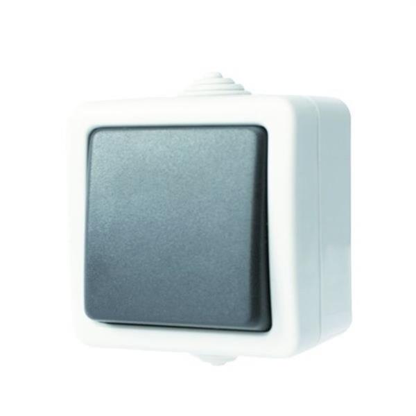 FENOPLASTICA 5406 G Conmutador superficie IP54 16A 250V