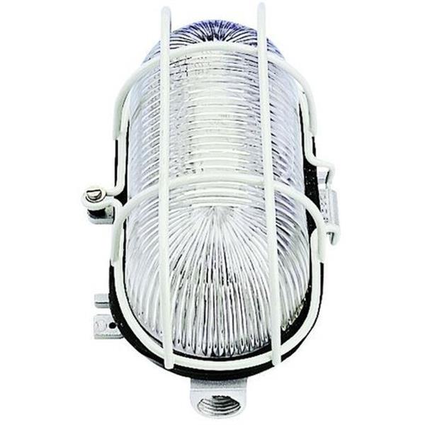 FENOPLASTICA 7011 G Aplique oval aluminio 100W