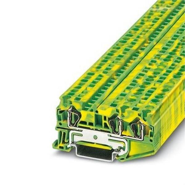 PHOENIX CONTACT 3031416 Borne de tierra para carril ST 4-TWIN-PE