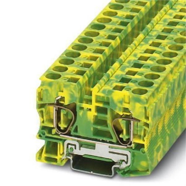 PHOENIX CONTACT 3036136 Borne de tierra para carril ST 10-PE