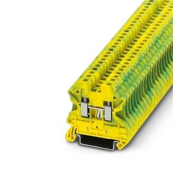 PHOENIX CONTACT 3044092 Borne de tierra para carril UT 2,5-PE