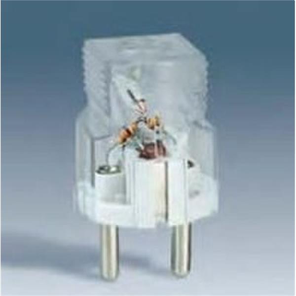 SIMON 04132-61 CLAVIJA ENCH.2P+TT LAT.SCHUKO 16A 250V BIP.IND.LUMIN.TENS.TP