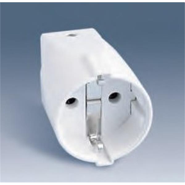 SIMON 10442-31 Base prolongación schuko+TT lateral