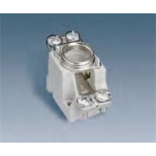 SIMON 12001-61 Base portafusible D02 63A 1P conexión para abrazadera
