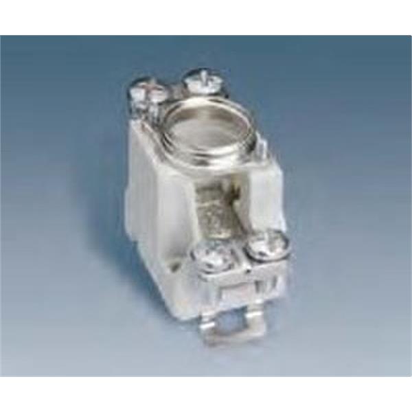 SIMON 12011-61 Base portafusible SIMON 12 D02 63A 1P con conexión para abrazadera