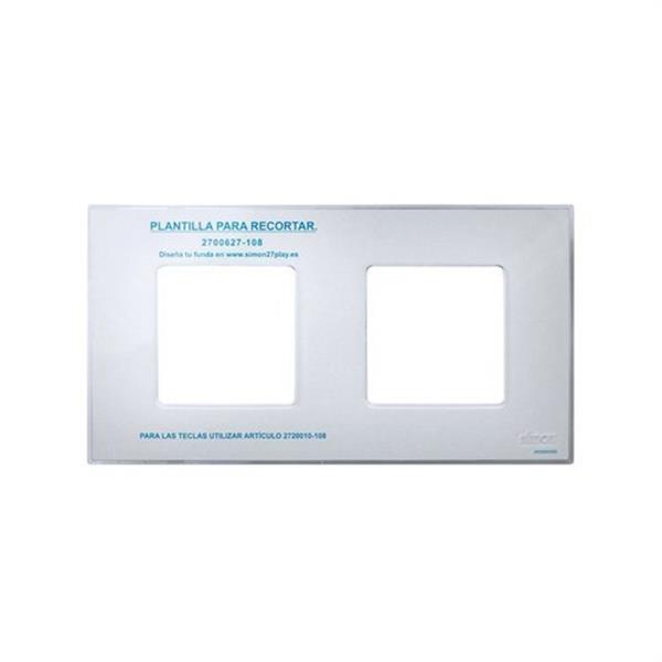 SIMON 2700627-108 Funda SIMON 27 PLAY con 2 elementos transparente