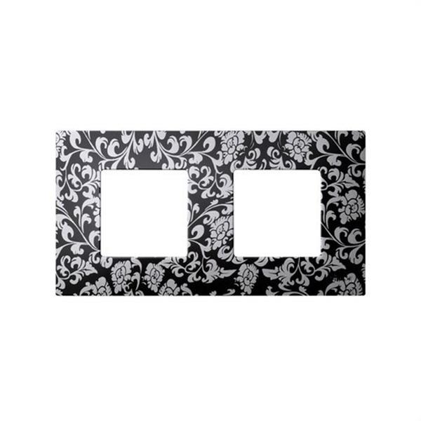 SIMON 2700627-804 Funda SIMON 27 PLAY con 2 elementos Vintage negro plata