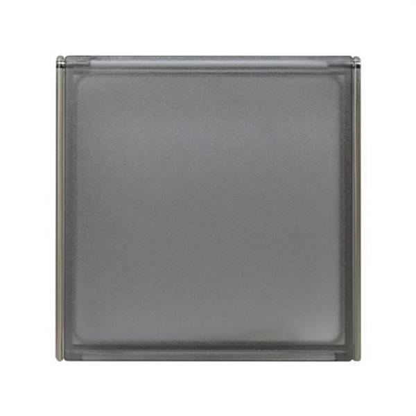 SIMON 2700679-112 Pieza intermedia SIMON 27 PLAY con tapa articulada fume