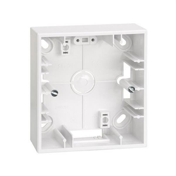 SIMON 2700751-030 Caja superficie SIMON 27 PLAY con 1 elemento blanco