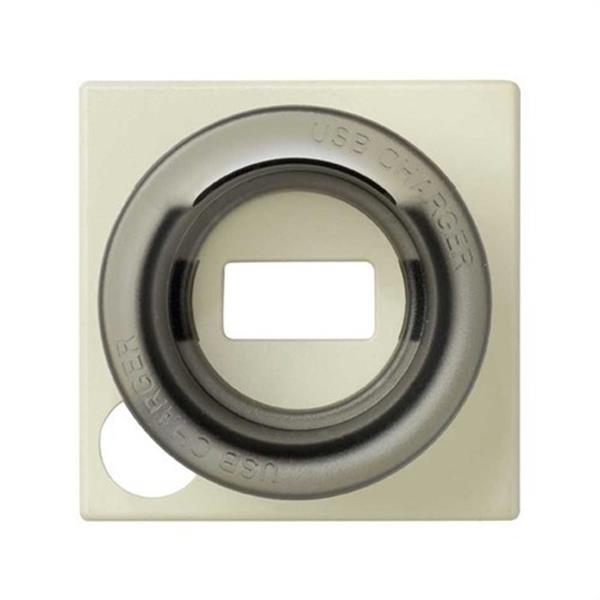 SIMON 27039-32 Tapa Simon 27 PLAY para toma cargador usb micro marfil