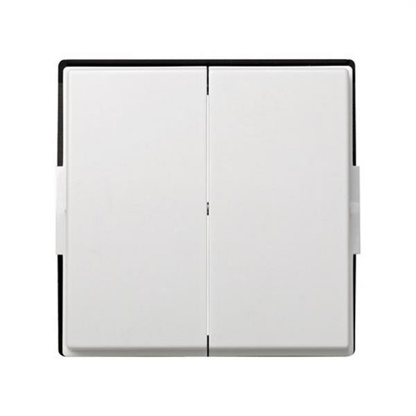 SIMON 2705026-030 Tecla SIMON 27 SCUDO doble blanco