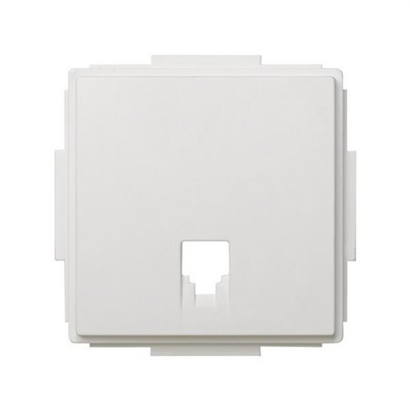 SIMON 2705062-030 Tapa SIMON 27 SCUDO para toma teléfono blanco