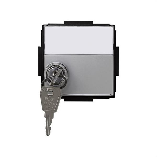 SIMON 2705091-033 Tapa SIMON 27 SCUDO con llave aluminio