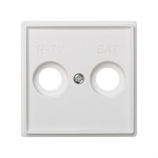 SIMON 2705097-030 Tapa SIMON 27 SCUDO para toma R-TV/SAT blanco