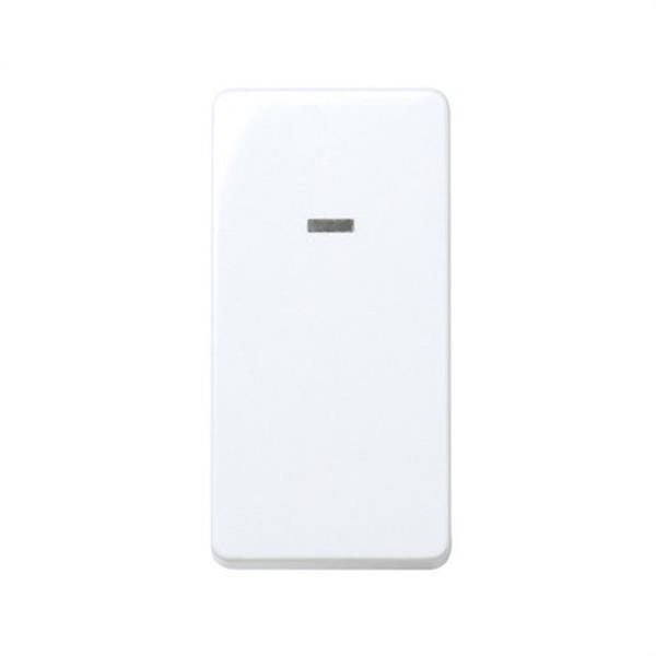 SIMON 27134-64 Interruptor SIMON 27 bipolar estrecho con piloto 16A blanco nieve