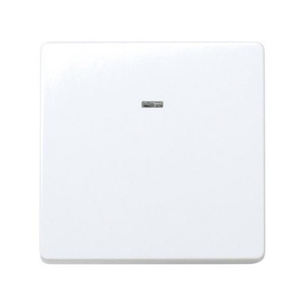 SIMON 27134-65 Interruptor SIMON 27 bipolar ancho con piloto 16A blanco nieve