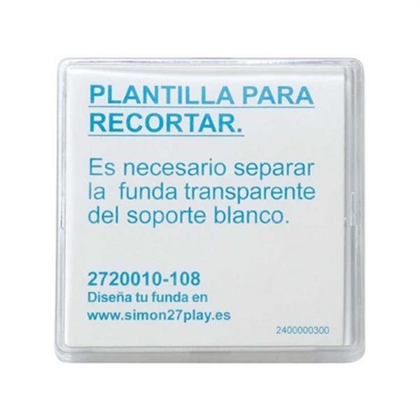 SIMON 2720010-108 Tecla módulo SIMON 27 PLAY ancha transparente
