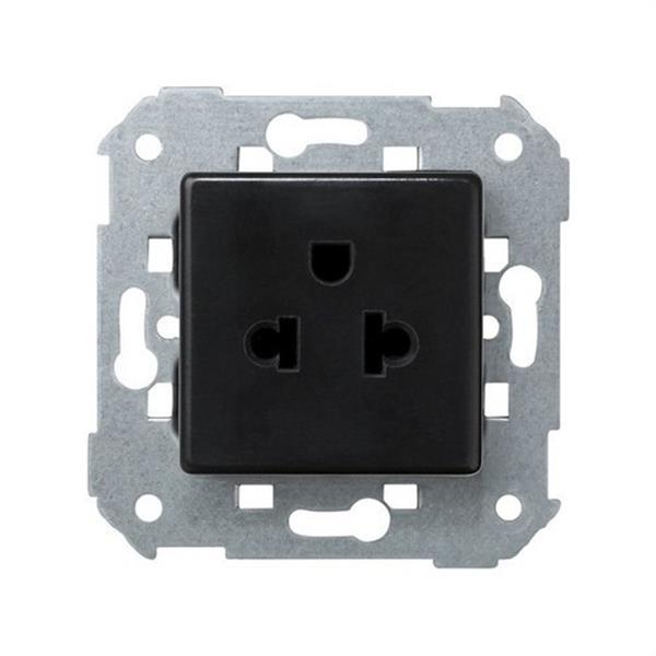 SIMON 27439-38 Enchufe SIMON 27 2P+TT mixta 15A 125V grafito