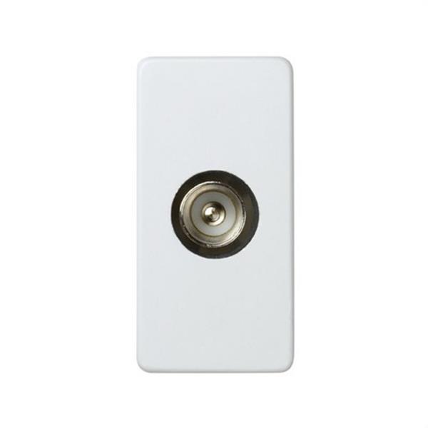 SIMON 27475-34 Toma TV simple SIMON 27 blanco nieve