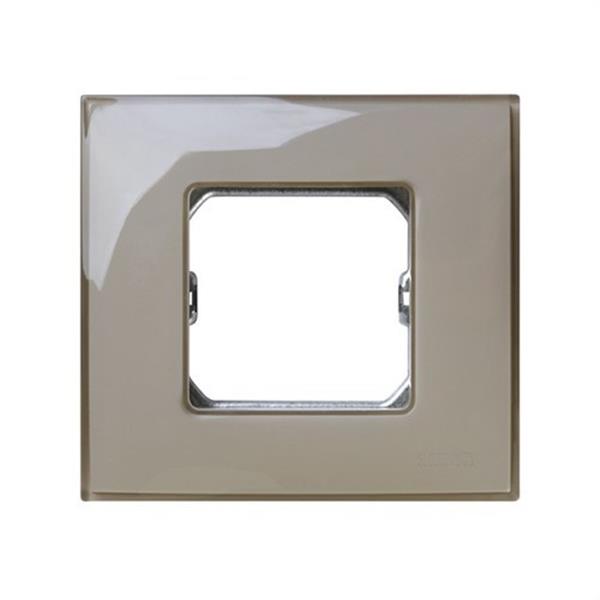 SIMON 27771-34 PLACA SIMON 27 NEOS CON 1 MÓDULO ANCHO O 2 ESTRECHOS GRIS