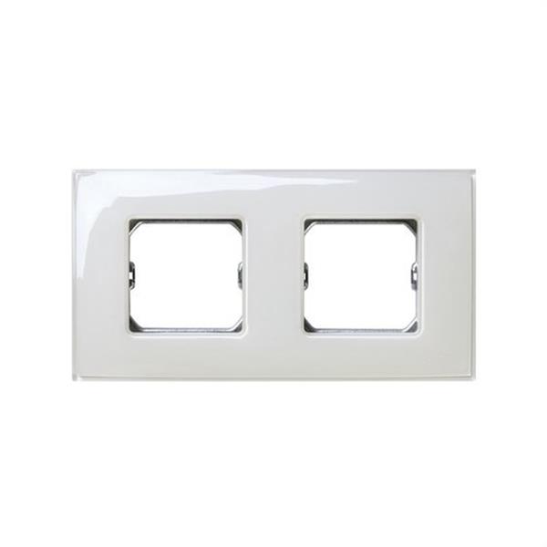 SIMON 27772-31 *PLACA SIMON 27 NEOS CON 2 MÓDULOS ANCHOS O 4 ESTRECHOS MARFIL