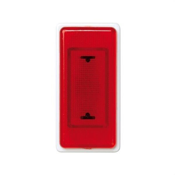 SIMON 27810-34 Señalizador SIMON 27 rojo blanco nieve