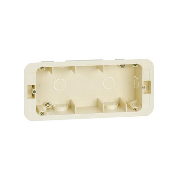 SIMON 27855-61 Caja empotrar SIMON 27 CENTRALIZACIONES para placa 27721 marfil