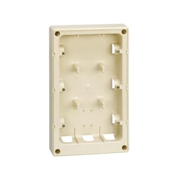 SIMON 27862-32 Caja superficie SIMON 27 CENTRALIZACIONES para placa 27852 marfil