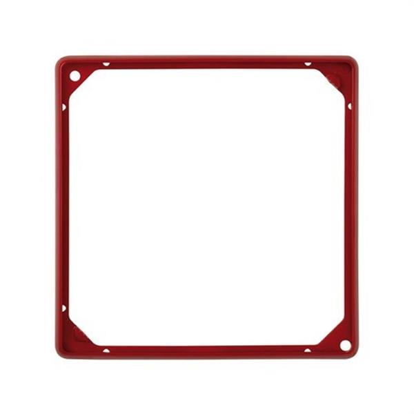 SIMON 27953-31 Marco SIMON 27 con embellecedor para 1 elemento rojo
