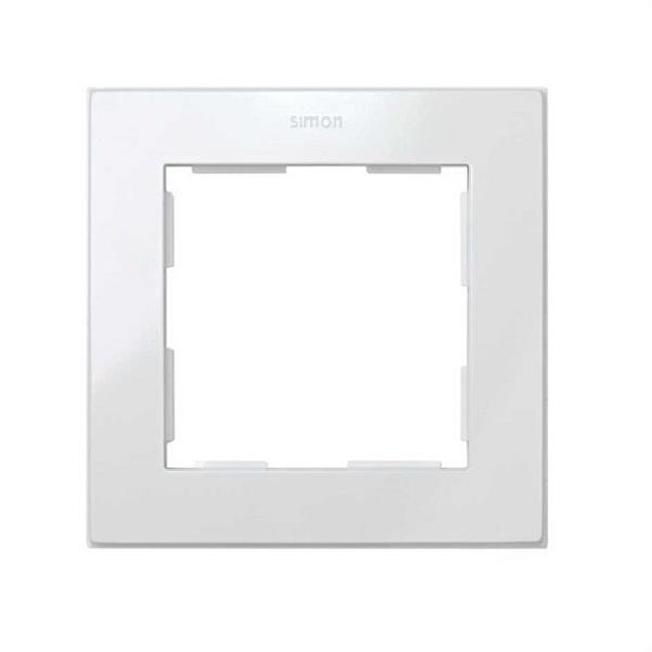SIMON 28610-30 Placa SIMON 28 con 1 elemento blanco nieve