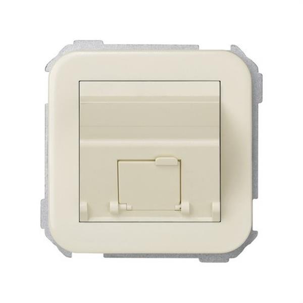 SIMON 31081-31 Base adaptadora SIMON 31 para conexiones informáticas marfil