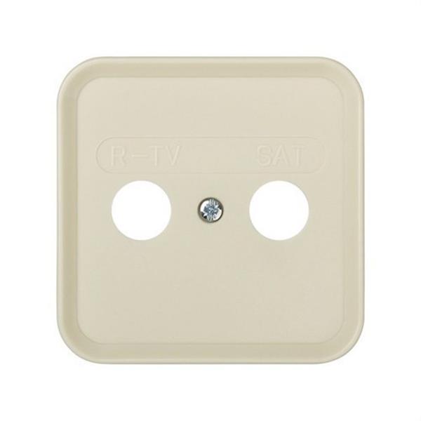 SIMON 31097-61 Placa SIMON 31 toma R-TV+SAT marfil